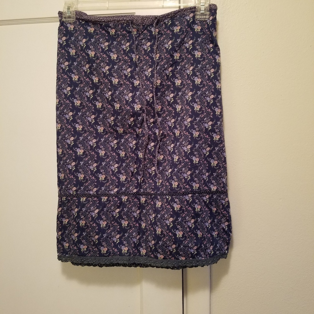 Blue cotton skirt by Venezia